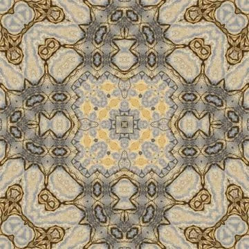 Abstract background, kaleidoscope pattern Stock Illustration