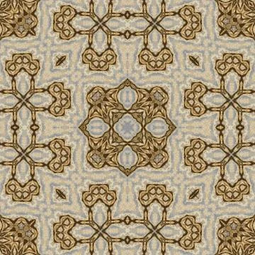 Abstract background, kaleidoscope pattern Stock Illustration