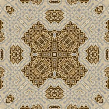 Abstract background, kaleidoscope pattern Stock Illustration