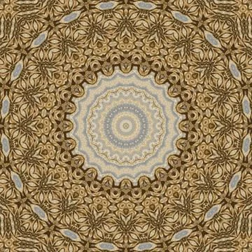 Abstract background, kaleidoscope pattern Stock Illustration