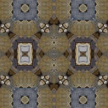 Abstract background, kaleidoscope pattern Stock Illustration