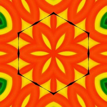 Abstract background, kaleidoscopically forms, for desktop, Stock Illustration