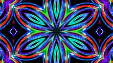 Abstract background, kaleidoscopically forms, for desktop, Stock-Illustration
