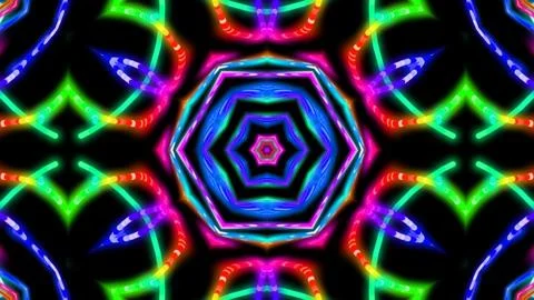 Abstract background, kaleidoscopically forms, for desktop, Stock Illustration