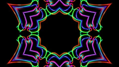 Abstract background, kaleidoscopically forms, for desktop, Illustrazione stock
