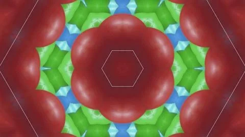 Abstract background, kaleidoscopically forms, for desktop, Stock Illustration