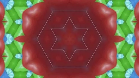 Abstract background, kaleidoscopically forms, for desktop, Stock Illustration