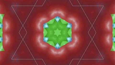 Abstract background, kaleidoscopically forms, for desktop, Illustrazione stock