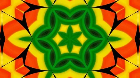 Abstract background, kaleidoscopically forms, for desktop, Stock Illustration