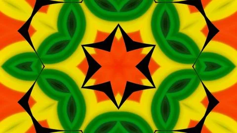 Abstract background, kaleidoscopically forms, for desktop, Illustrazione stock