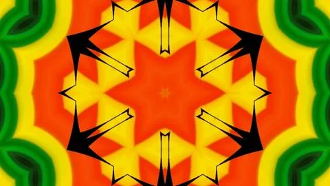 Abstract background, kaleidoscopically forms, for desktop, Stock Illustration