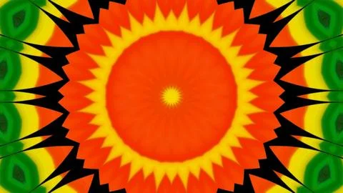 Abstract background, kaleidoscopically forms, for desktop, Stock Illustration