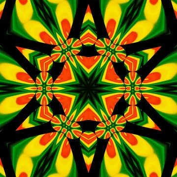 Abstract background, kaleidoscopically forms, for desktop, Illustrazione stock