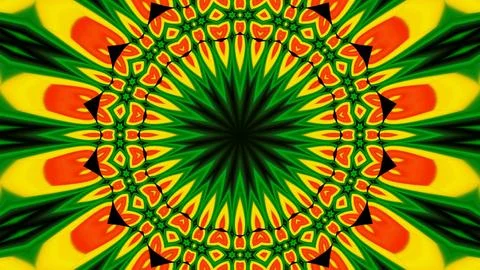 Abstract background, kaleidoscopically forms, for desktop, Illustrazione stock