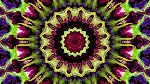 Abstract background, kaleidoscopically forms, for desktop, Wallpaper for vj Stock-Illustration