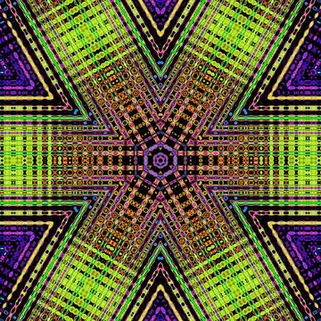 Abstract background, kaleidoscopically forms, for desktop, Wallpaper for vj Illustrazione stock