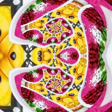 Abstract background, kaleidoscopically forms, for desktop, Wallpaper for vj Stock Illustration