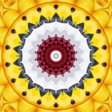 Abstract background, kaleidoscopically forms, for desktop, Wallpaper for vj Stock Illustration