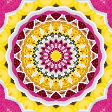 Abstract background, kaleidoscopically forms, for desktop, Wallpaper for vj Stock Illustration