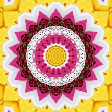 Abstract background, kaleidoscopically forms, for desktop, Wallpaper for vj Stock Illustration