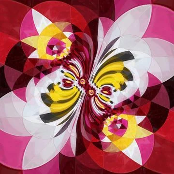 Abstract background, kaleidoscopically forms, for desktop, Wallpaper for vj Stock Illustration