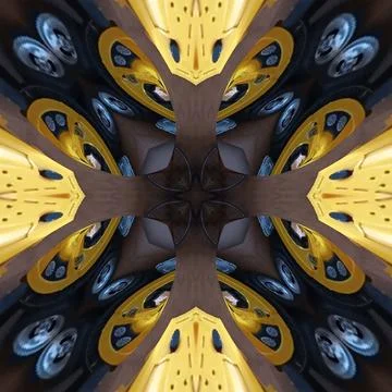 Abstract background, kaleidoscopically forms, for desktop, Wallpaper for vj Stock Illustration