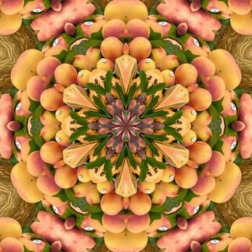 Abstract background, kaleidoscopically forms, for desktop, Wallpaper for vj Stock Illustration