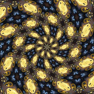 Abstract background, kaleidoscopically forms, for desktop, Wallpaper for vj Stock Illustration