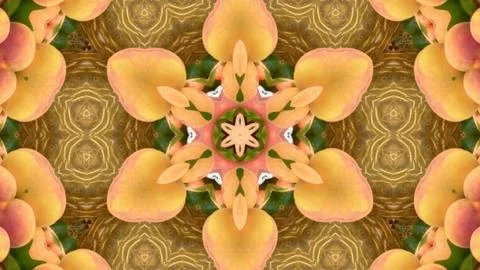 Abstract background, kaleidoscopically forms, for desktop, Wallpaper for vj Illustrazione stock