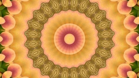 Abstract background, kaleidoscopically forms, for desktop, Wallpaper for vj Stock Illustration