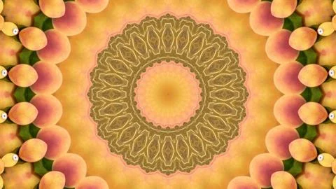 Abstract background, kaleidoscopically forms, for desktop, Wallpaper for vj Stock-Illustration