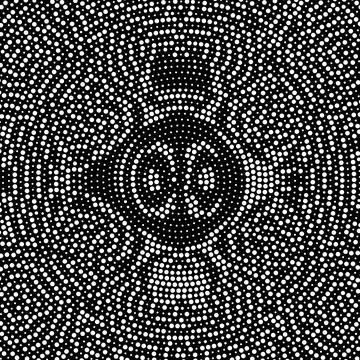 Abstract background, kaleidoscopically forms, for desktop, Stock Illustration