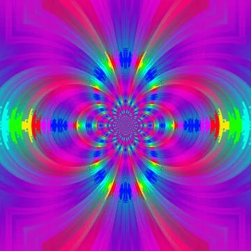 Abstract background, kaleidoscopically forms, for desktop, Stock-Illustration