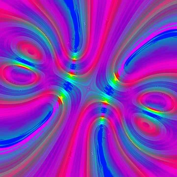 Abstract background, kaleidoscopically forms, for desktop, Illustrazione stock