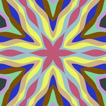 Abstract background, kaleidoscopically forms, for desktop, Illustrazione stock
