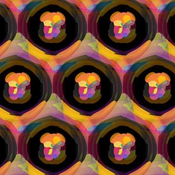 Abstract background, kaleidoscopically forms, for desktop, Stock Illustration