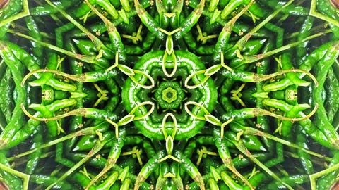 Abstract background, kaleidoscopically forms, for desktop, Wallpaper for vj Illustrazione stock