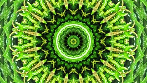 Abstract background, kaleidoscopically forms, for desktop, Wallpaper for vj Stock Illustration