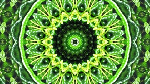 Abstract background, kaleidoscopically forms, for desktop, Wallpaper for vj Stock Illustration