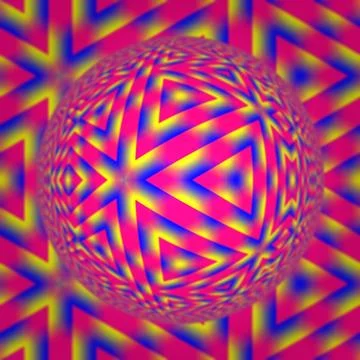 Abstract background, kaleidoscopically forms, for desktop, Wallpaper for vj Stock Illustration