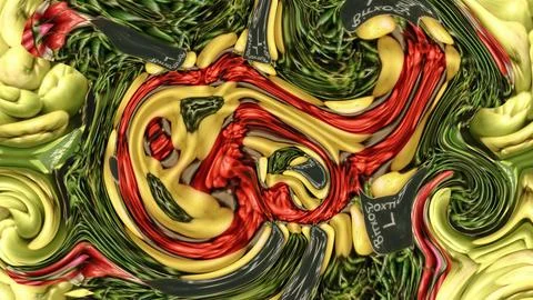 Abstract background, kaleidoscopically forms, for desktop, Wallpaper for vj Stock Illustration