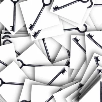 Abstract background with keys Stock Photos