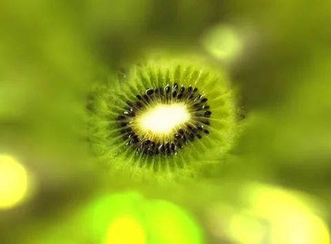 Abstract background kiwi Stock Photos