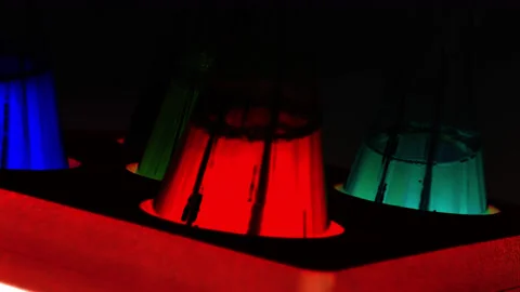 Abstract Background laboratory, biochemistry, science. Stock Footage 234606766