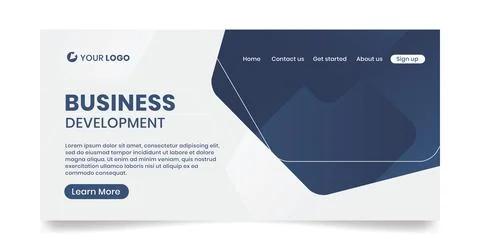 Abstract background for landing page web template. Trendy abstract design t.. イラスト素材