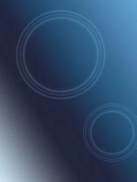Abstract background with layered blue circular rings, cool and modern mood,.. Stock Illustration