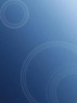 Abstract background with layered blue circular line rings, calm and modern .. Stock Illustration
