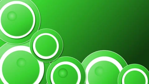 Abstract background layered circular shapes and rings across the bottom-lef.. Stock Footage 333918255