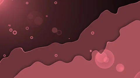 Abstract background with layered fluid shapes soft bubbles and glowing circ.. Stock Footage 337264577