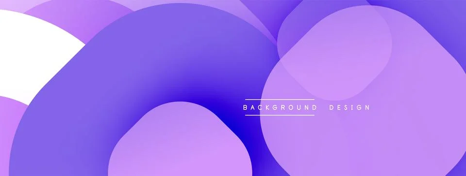 Abstract background with layered translucent gradient shapes Stock Illustration
